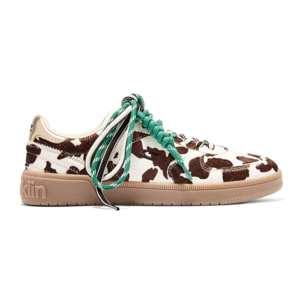 Zapatillas de Mujer Rebel Lab Cow con Estampado de Vaca D.Franklin