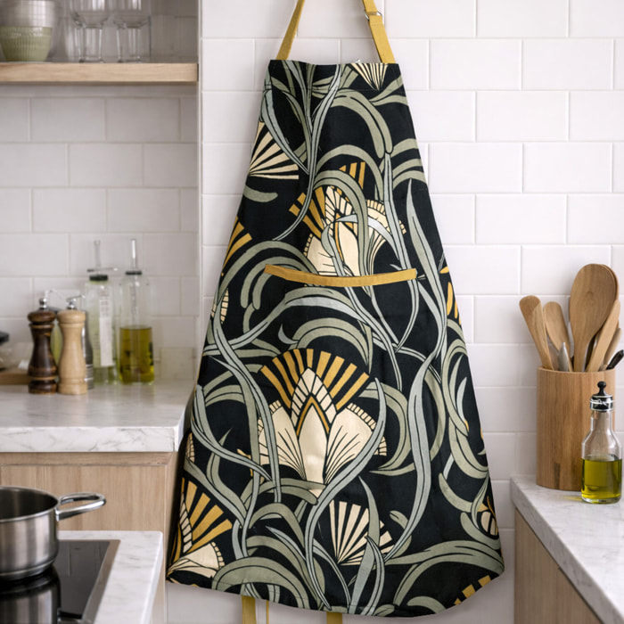 Tablier imprimé 100%coton Liana
