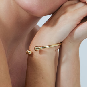Pulsera Sanee acabado oro amarillo 18k
