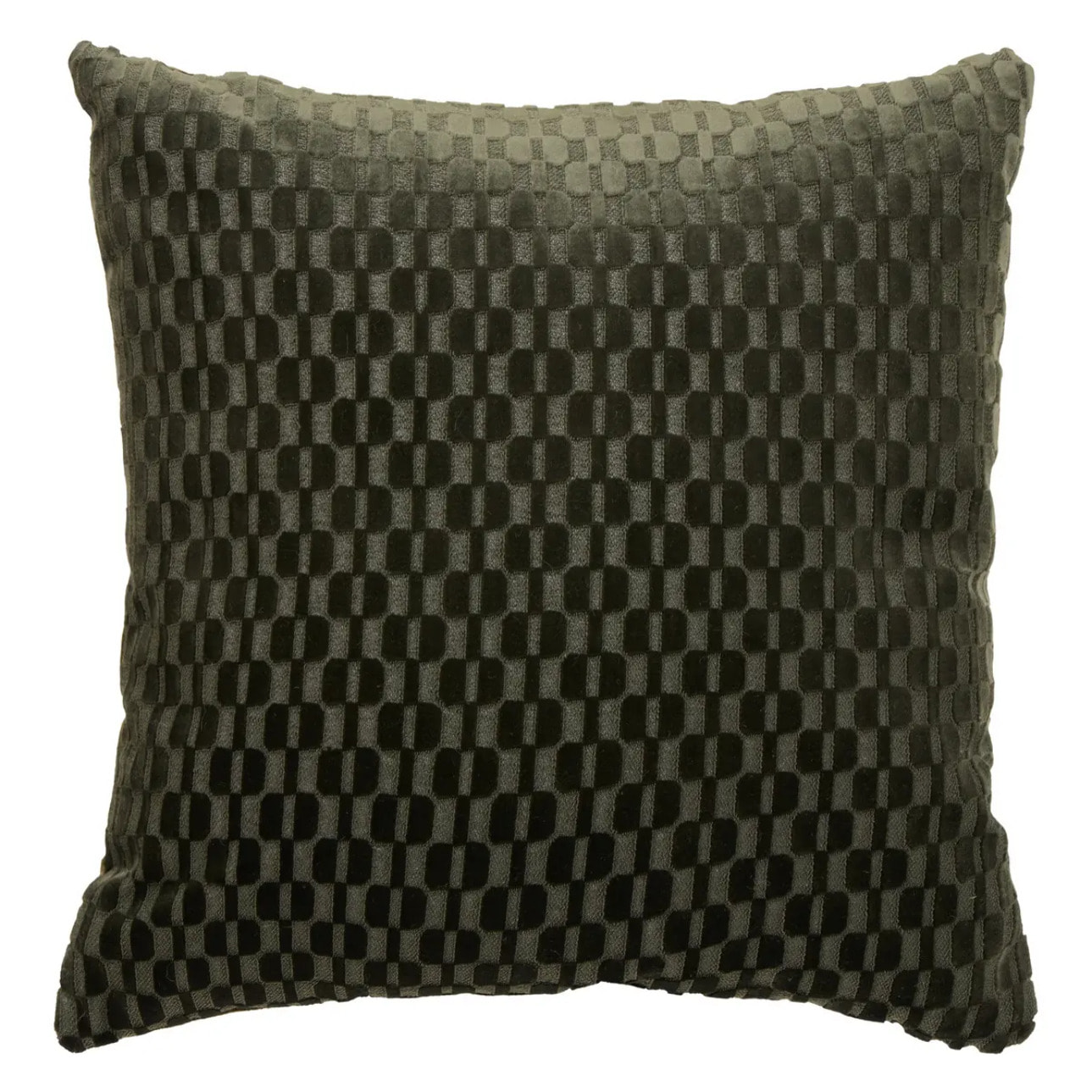 Coussin Selia carré 40x40cm vert