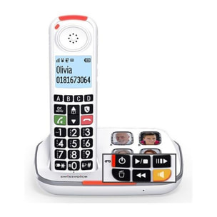 Téléphone sans fil SWISSVOICE XTRA 2355 Voice Duo