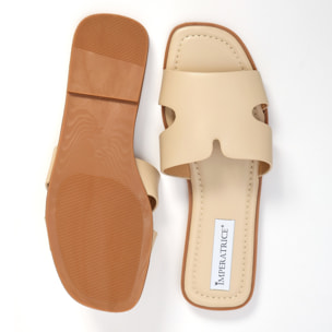 Ciabattine in simil pelle