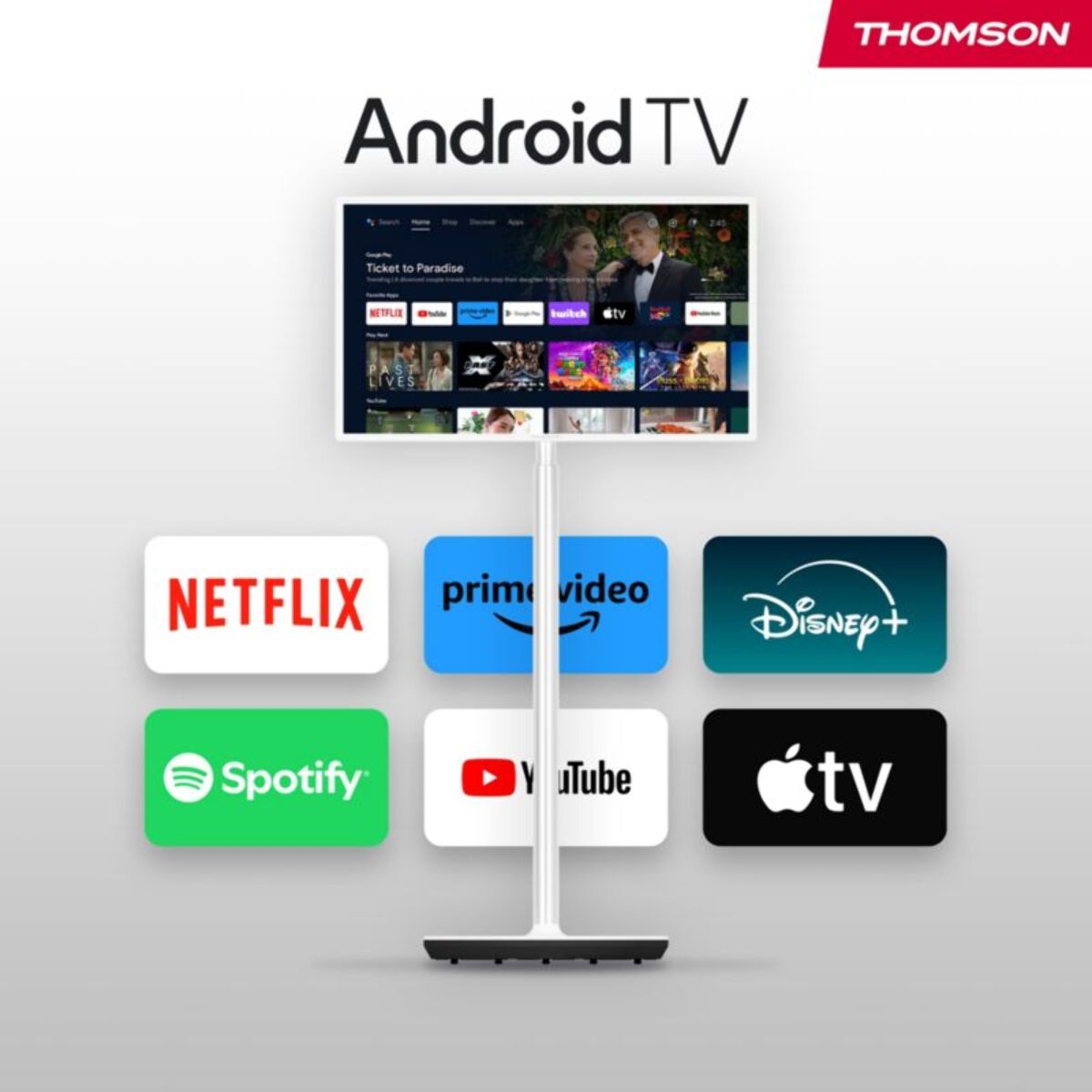 TV LED THOMSON Go - 32HA4M44 -32 pouces (80cm)