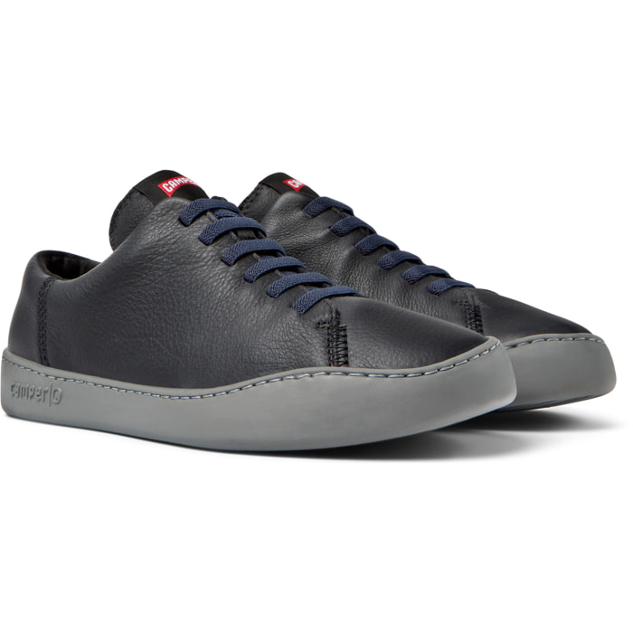 Sneakers - CAMPER Peu Touring - Nero - Pelle liscia