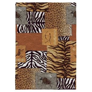 Alfombra decorativa KAMPALA multicolor. Varias medidas disponibles