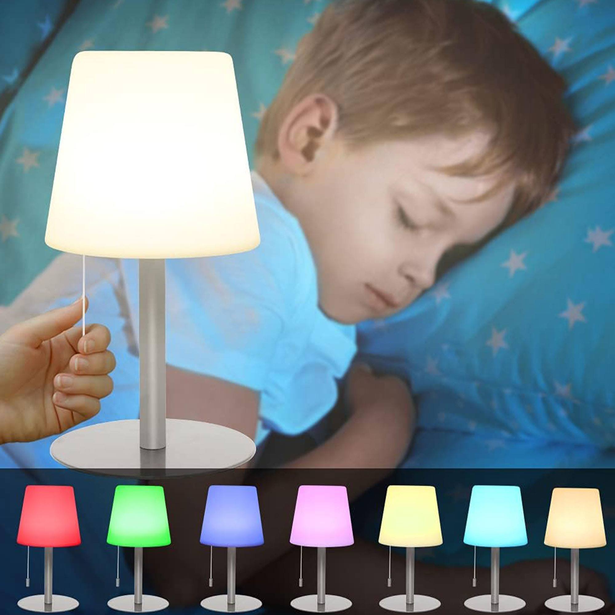 Well Home Lámpara Ø16,5x30cm para uso exterior recargable