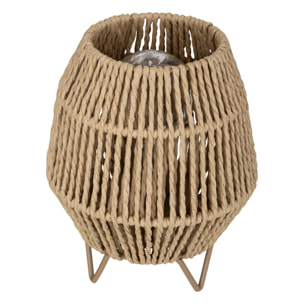 Lampe en papier naturel Ida H17cm