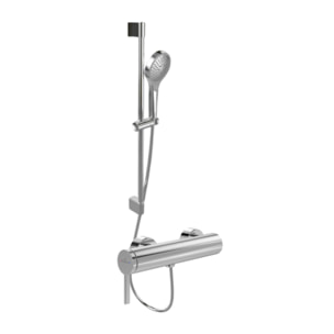 Mitigeur mécanique douche VILLEROY ET BOCH Dawn + Ensemble de douche VILLEROY ET BOCH Verve Showers 3 jets