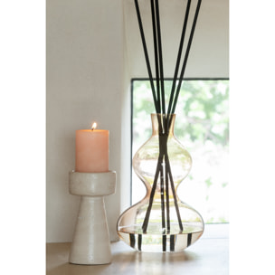 J-Line Bâtonnets parfumés Nordic Vetiver - verre - ambre - small