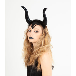 DIADEMA MALVADA NEGRA