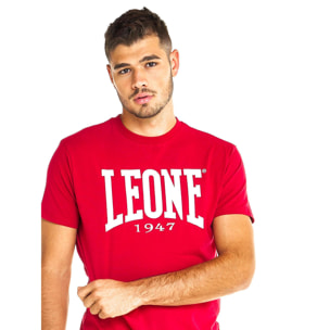 Camiseta de hombre Leone Basic de algodón de manga corta