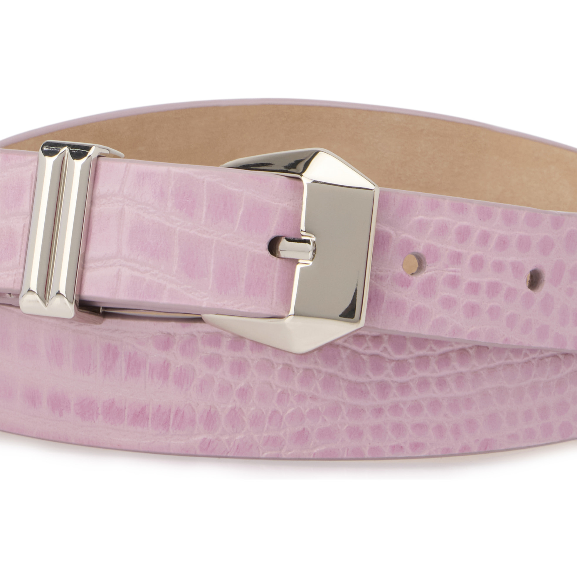 PHILIPP PLEIN Leather Belt Cocco