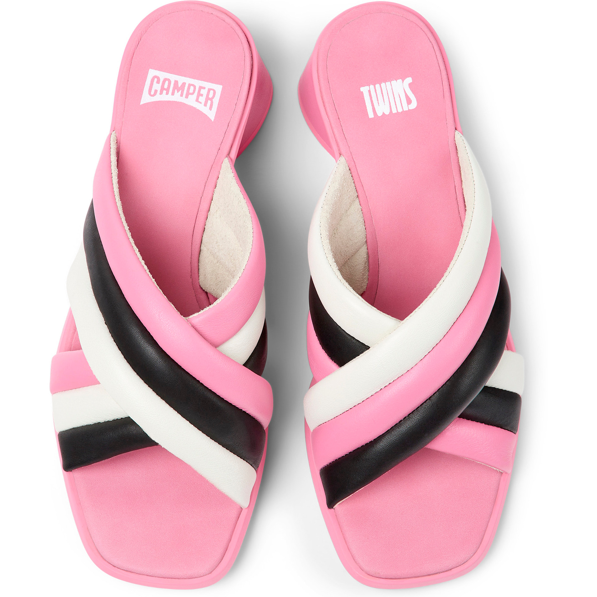 Sandalias - CAMPER Kiara Twins - Multicolor - Cuero liso