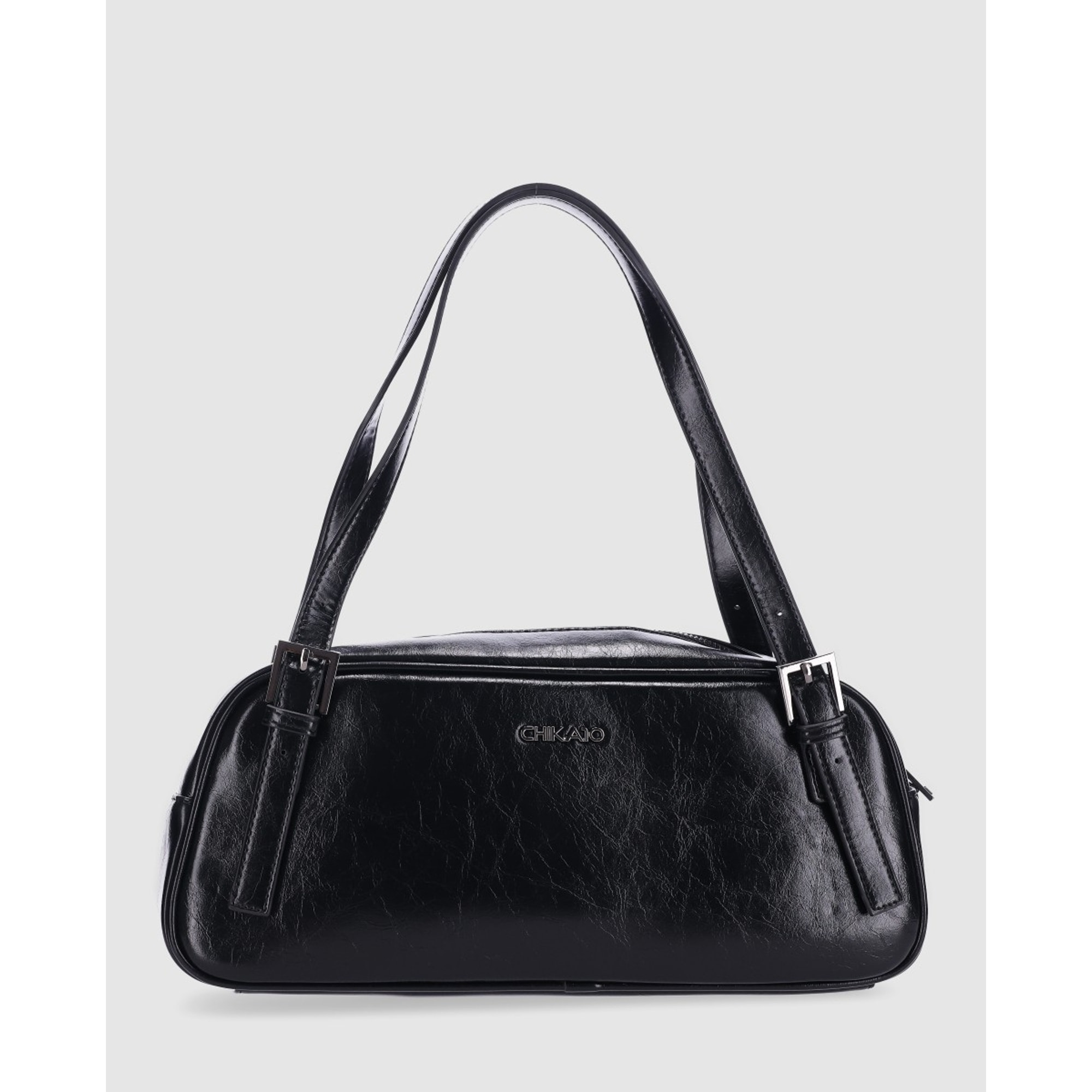Bolso - Negro - Medida: 34 cm x 15 cm x 9 cm