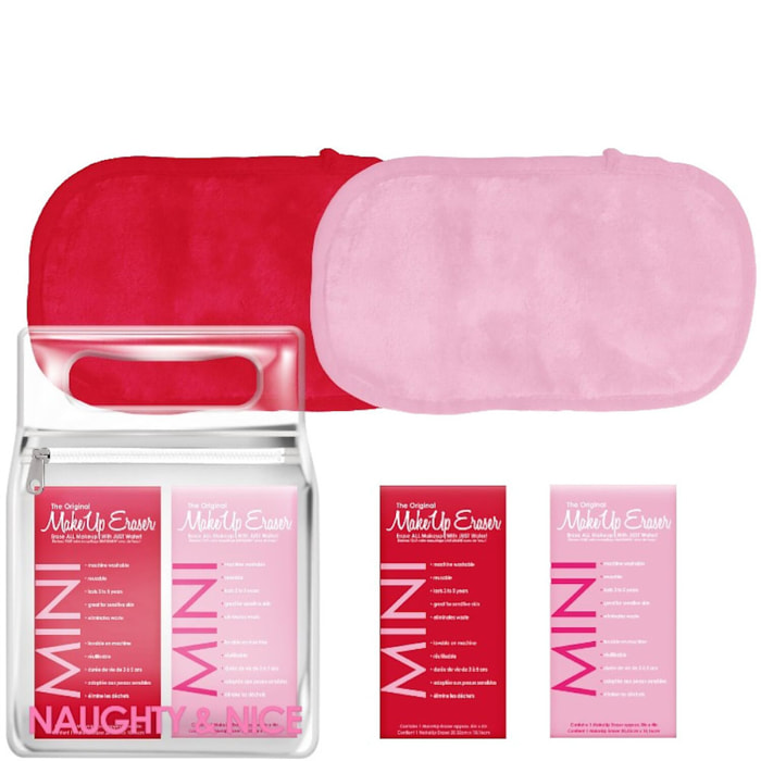 Naughty & Nice - Serviette Démaquillante Réutilisable x2