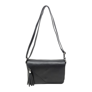 Chicca Borse Tracollina Donna in Pelle Nero