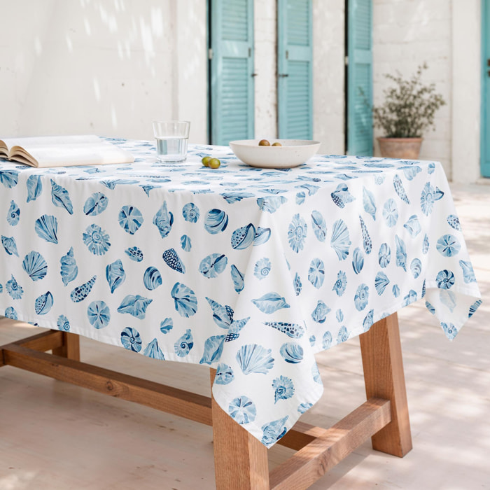 Nappe anti-taches CARRANC MULTICOLORE - en 100 % coton