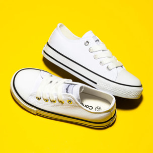 Zapatillas Lona Clasica Blanco