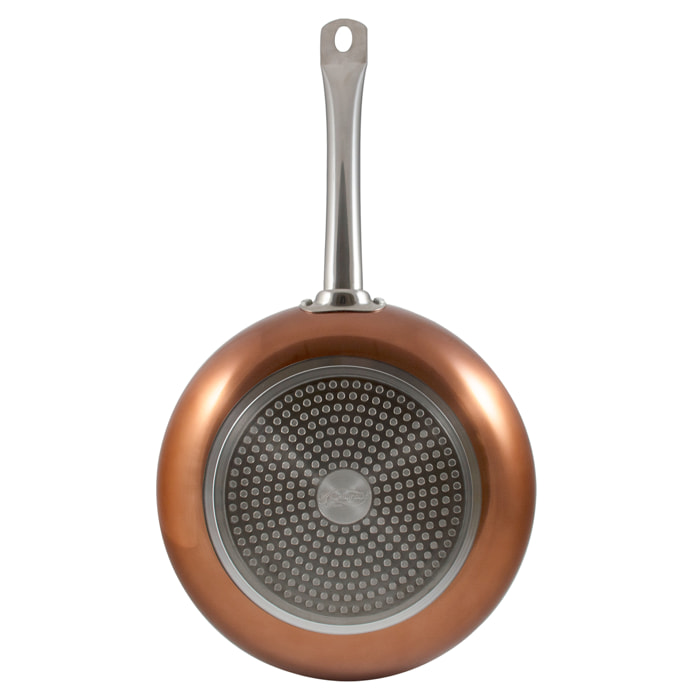 Set 3pc sarten (18,22,26cm) aluminio prensado, aptas para inducción, Optimum Plus