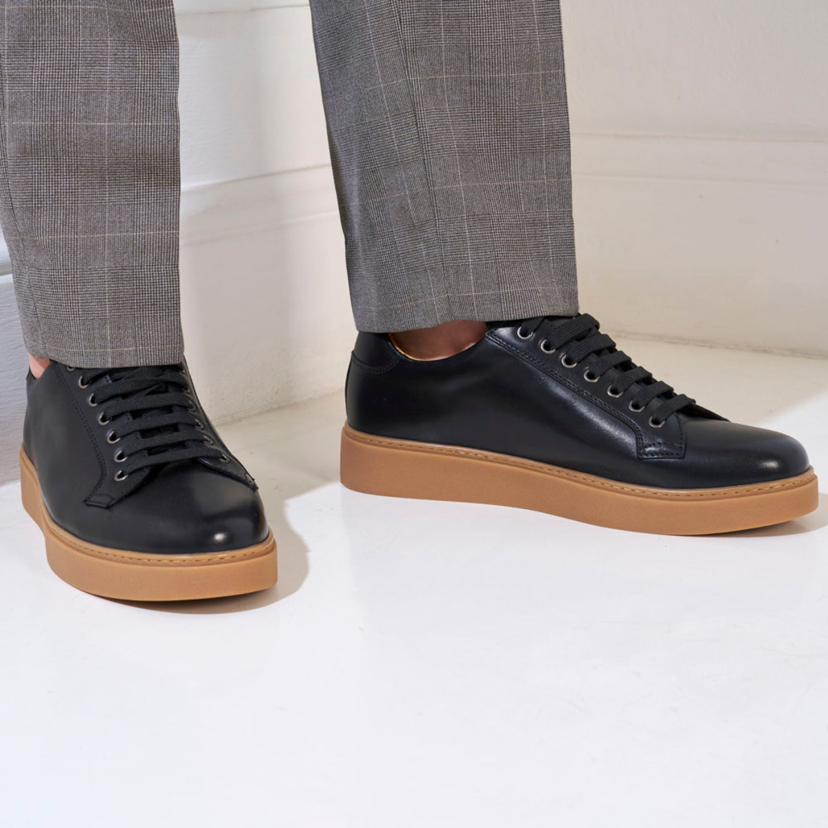 Sneaker British Passport Nero