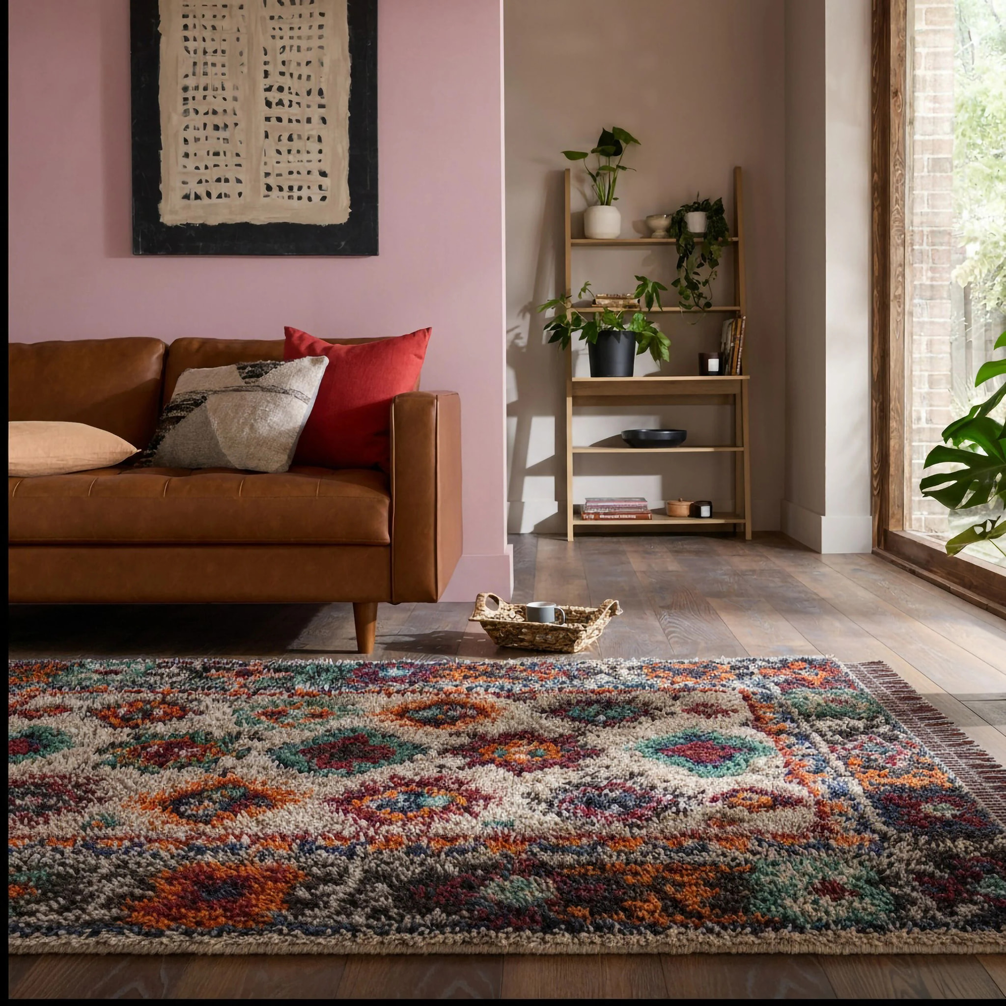 Tapis shaggy LIA