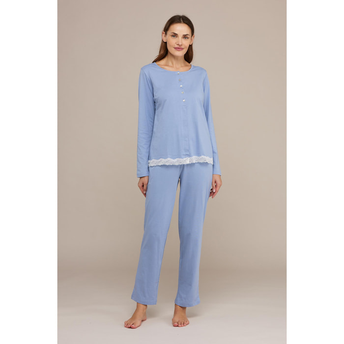 Pigiama donna 100% cotone josy Noidinotte