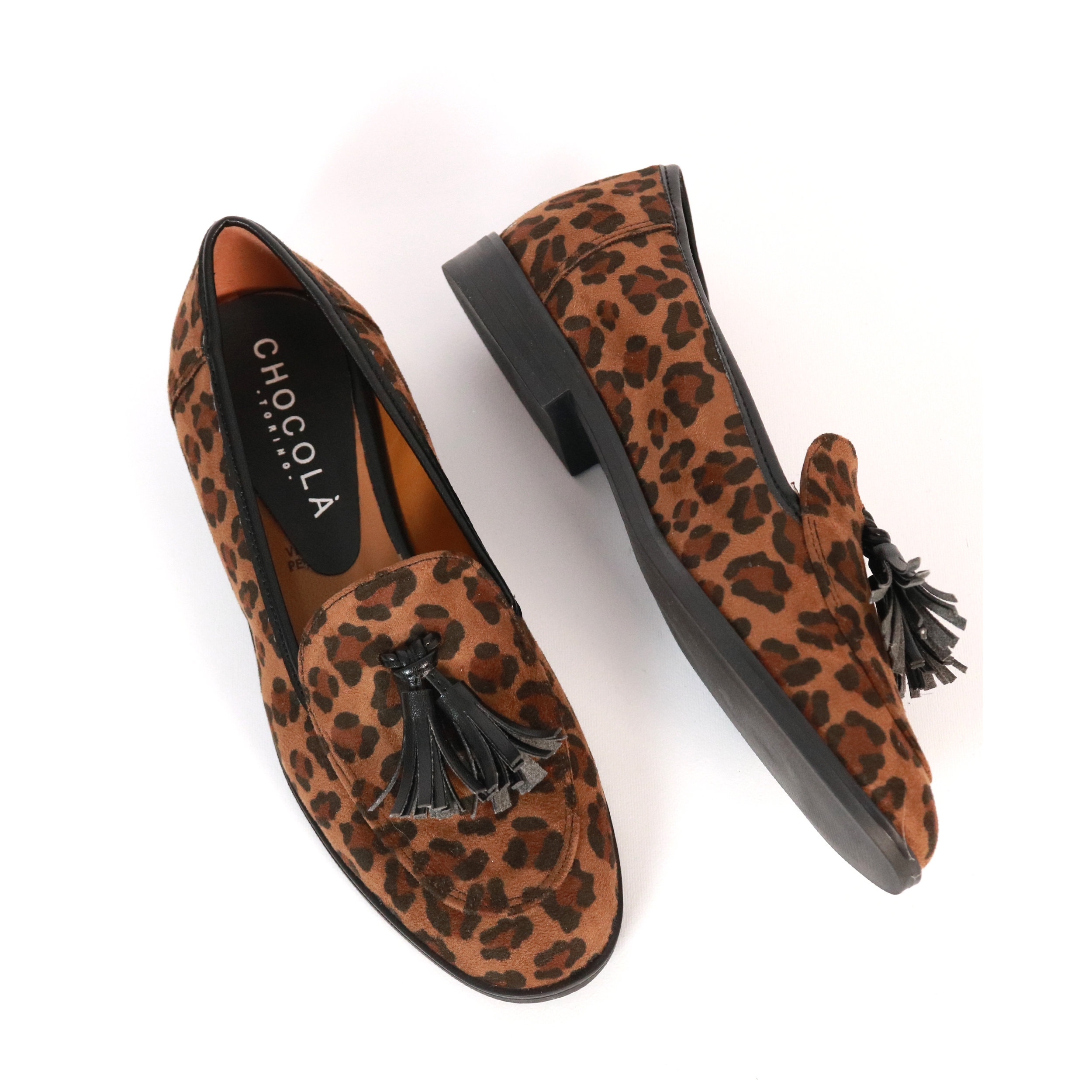 MOCASSINO NAPPINA CHOCOLA' LEOPARDO