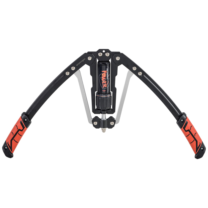 Musculation avant bras barre twister réglable 10-200 Kg acier noir