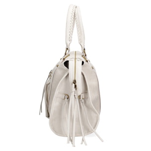 Borsa a spalla da donna - Modello Elara - Vera pelle - 41.0 x 28.0 x 13.0 cm