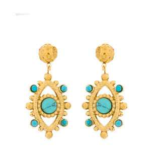 Pendientes Lux by Lux acabadoss oro 18k