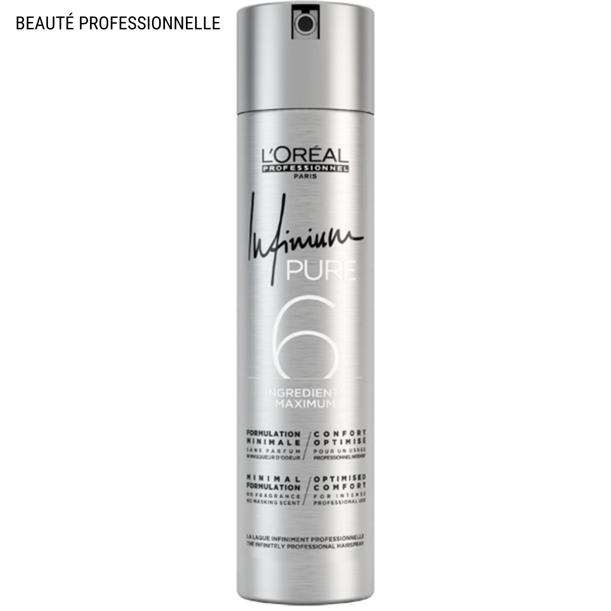 L'Oréal Professionnel Infinium Pure Laque Fixation Souple