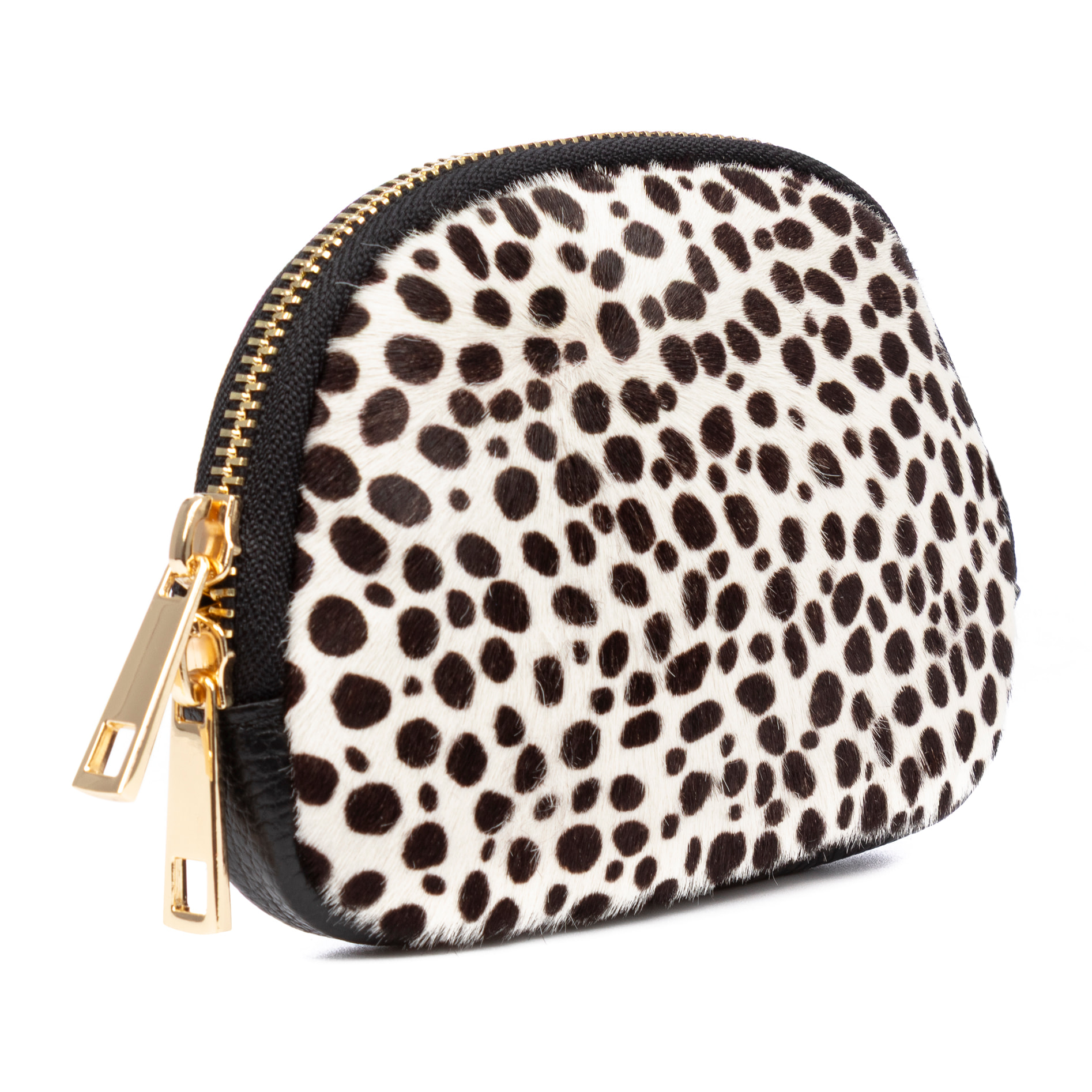 Baratili monedero portatodo mujer. Piel auténtica Cavallino y Dollaro.