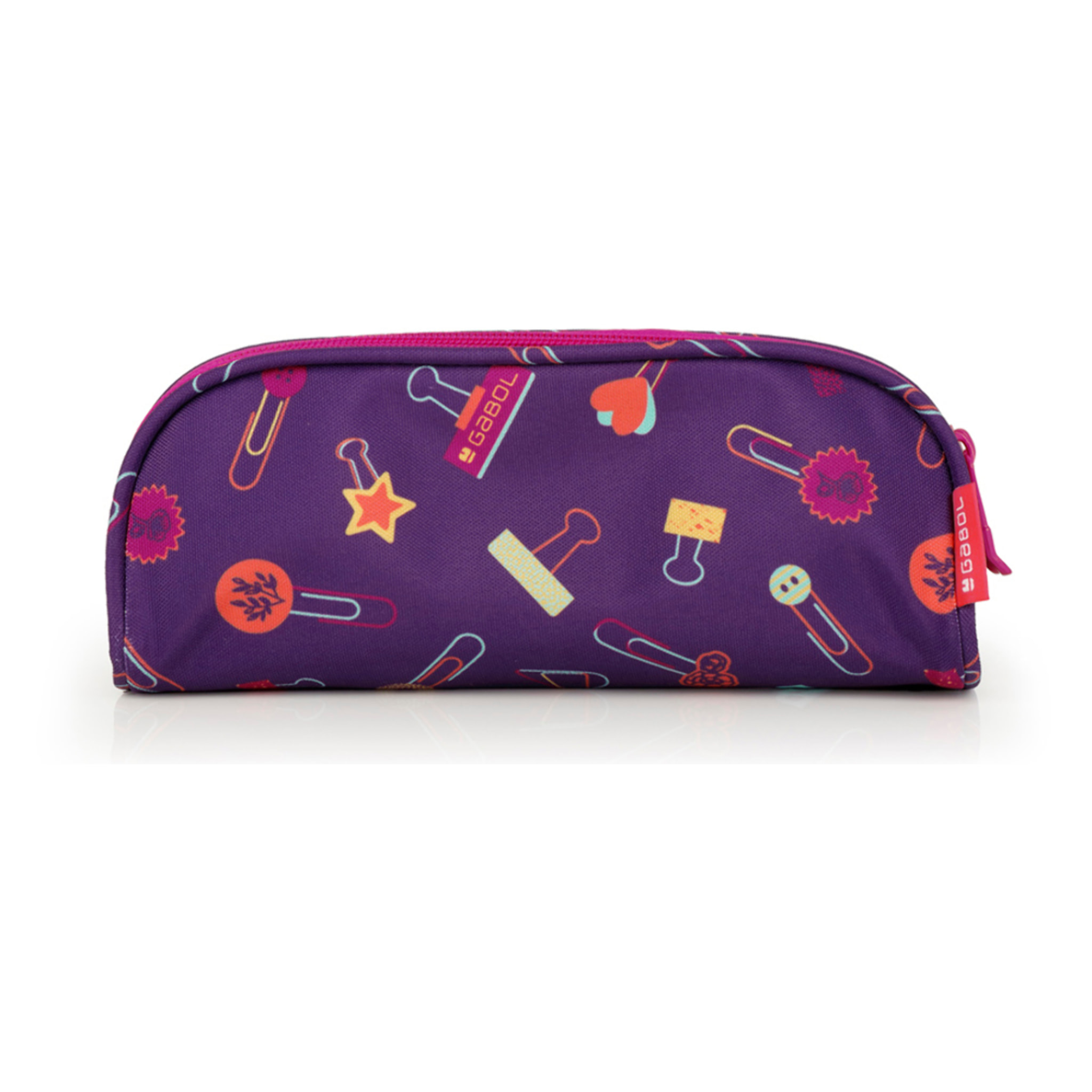 Estuche doble Gabol Diary con cremallera