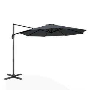Parasol Sombra 360° rond Ø3m + housse