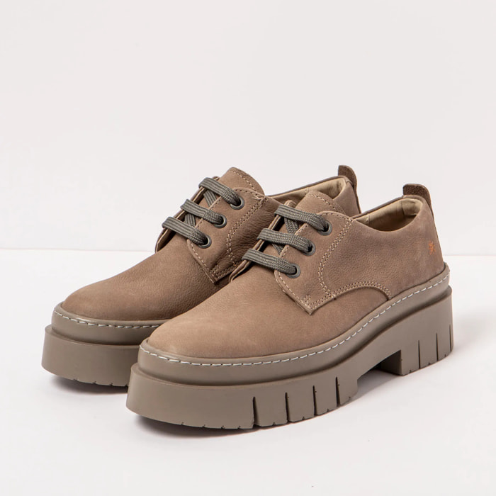 Zapatos 1952 NOBUCK TAUPE/AMBERES color Taupe