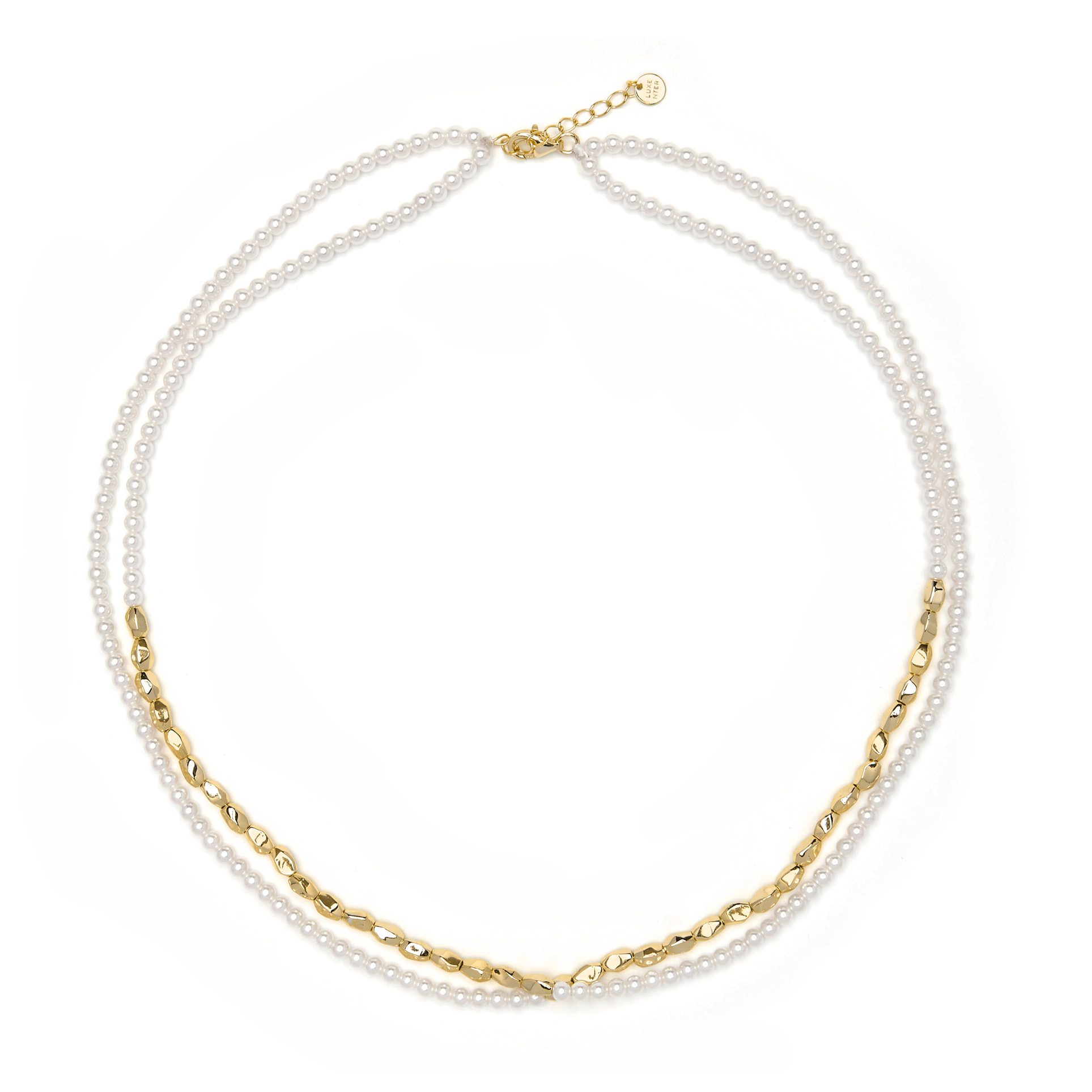 Collar Noma acabado oro amarillo 18k