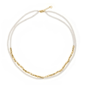 Collar Noma acabado oro amarillo 18k