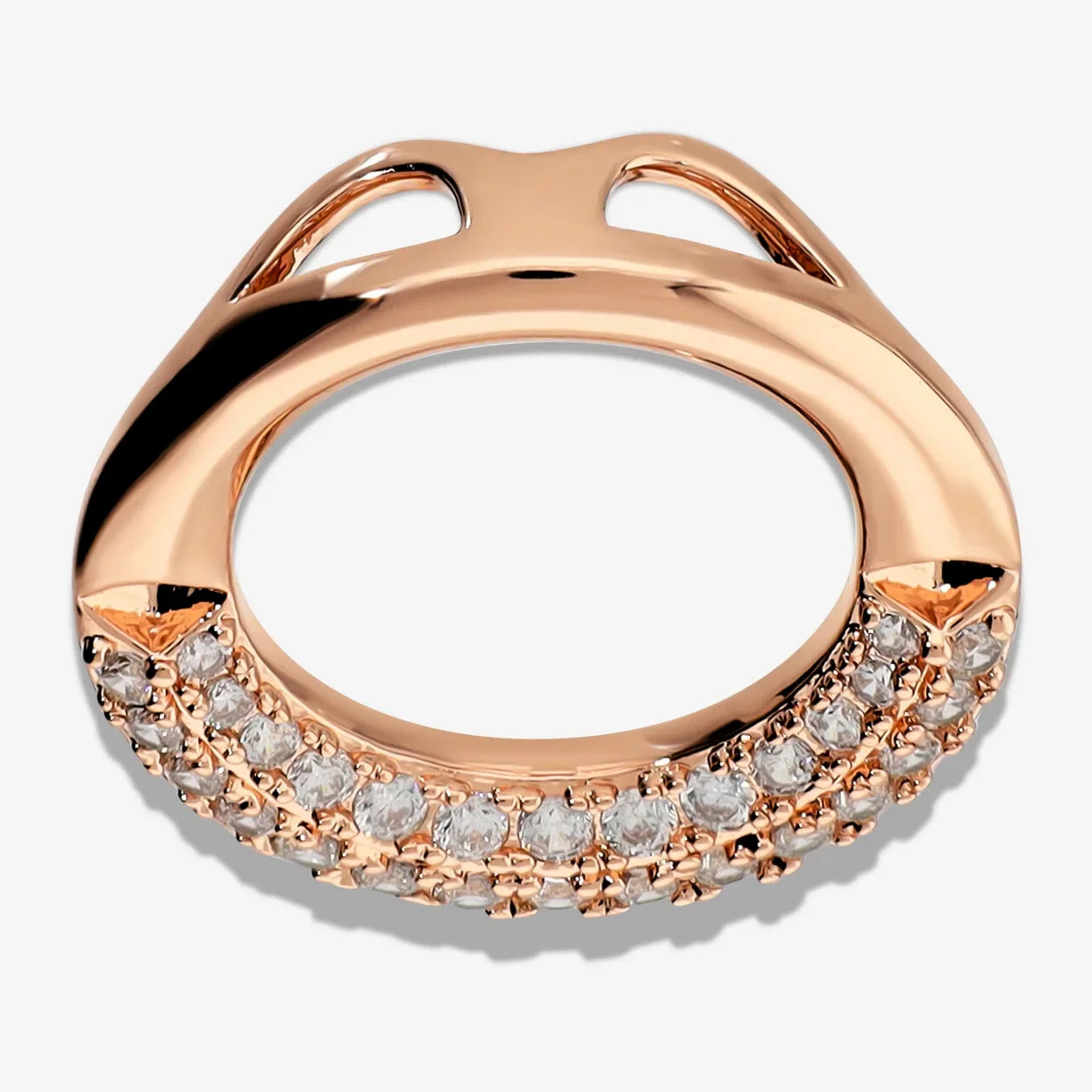 Ciondolo ad Anello in Pavé di Cubic Zirconia
