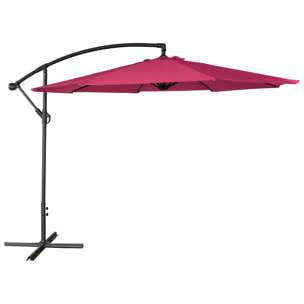 Parasol déporté OAHU rond -