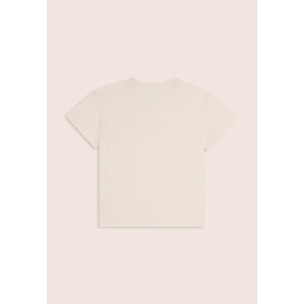 T-shirt bambina con logo FREDDY in strass