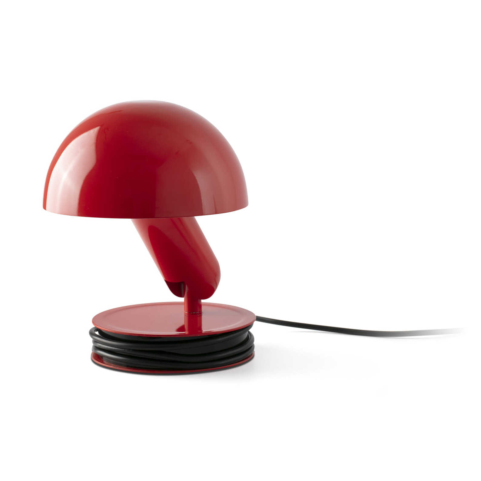 BELA Lampe de table pince rosso