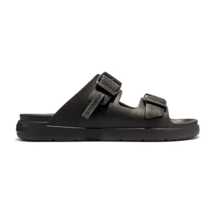 Sandalias Abiertas Unisex Hebilla Ajustable Vibe Total Negro