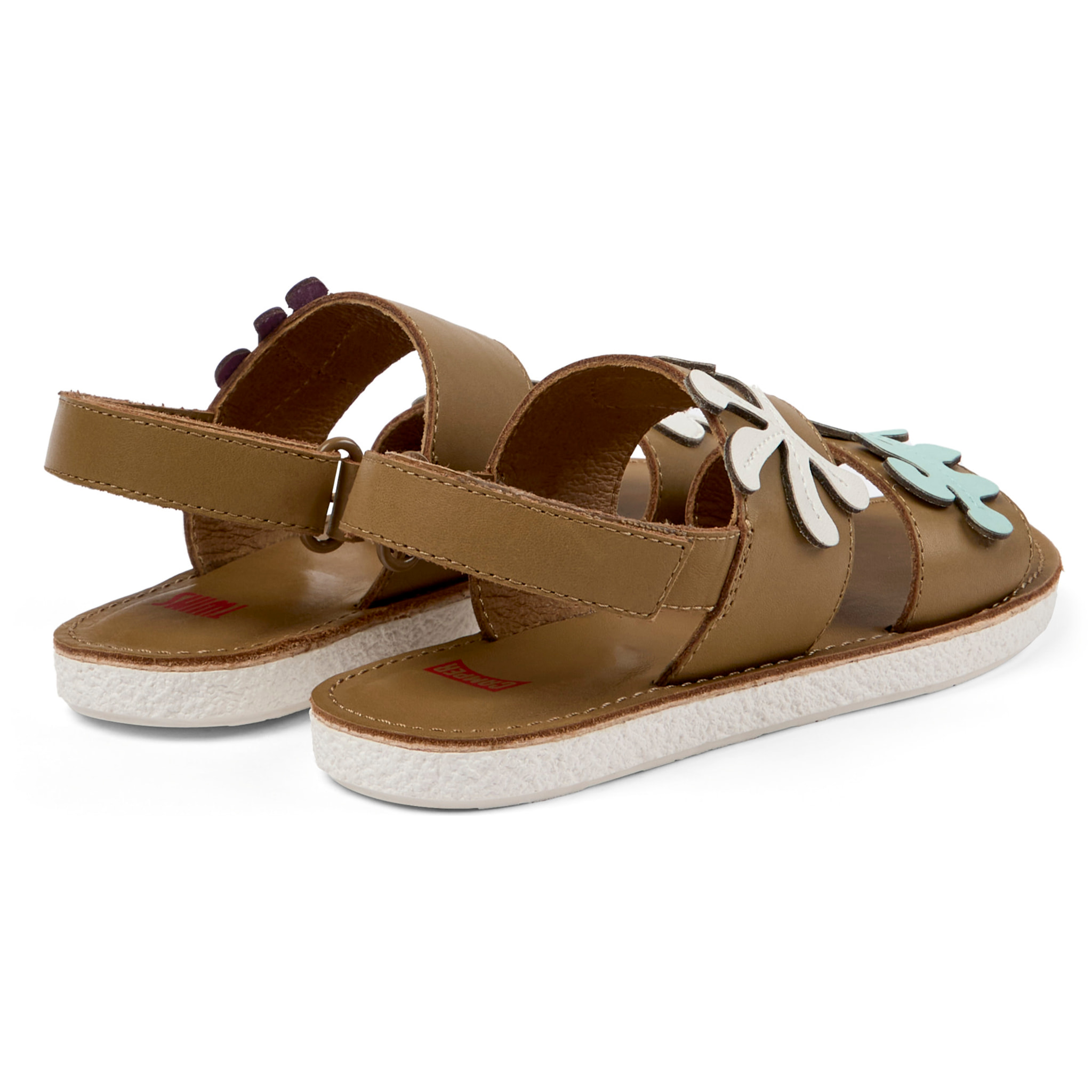 Sandalias - CAMPER Miko - Marron - Cuero liso