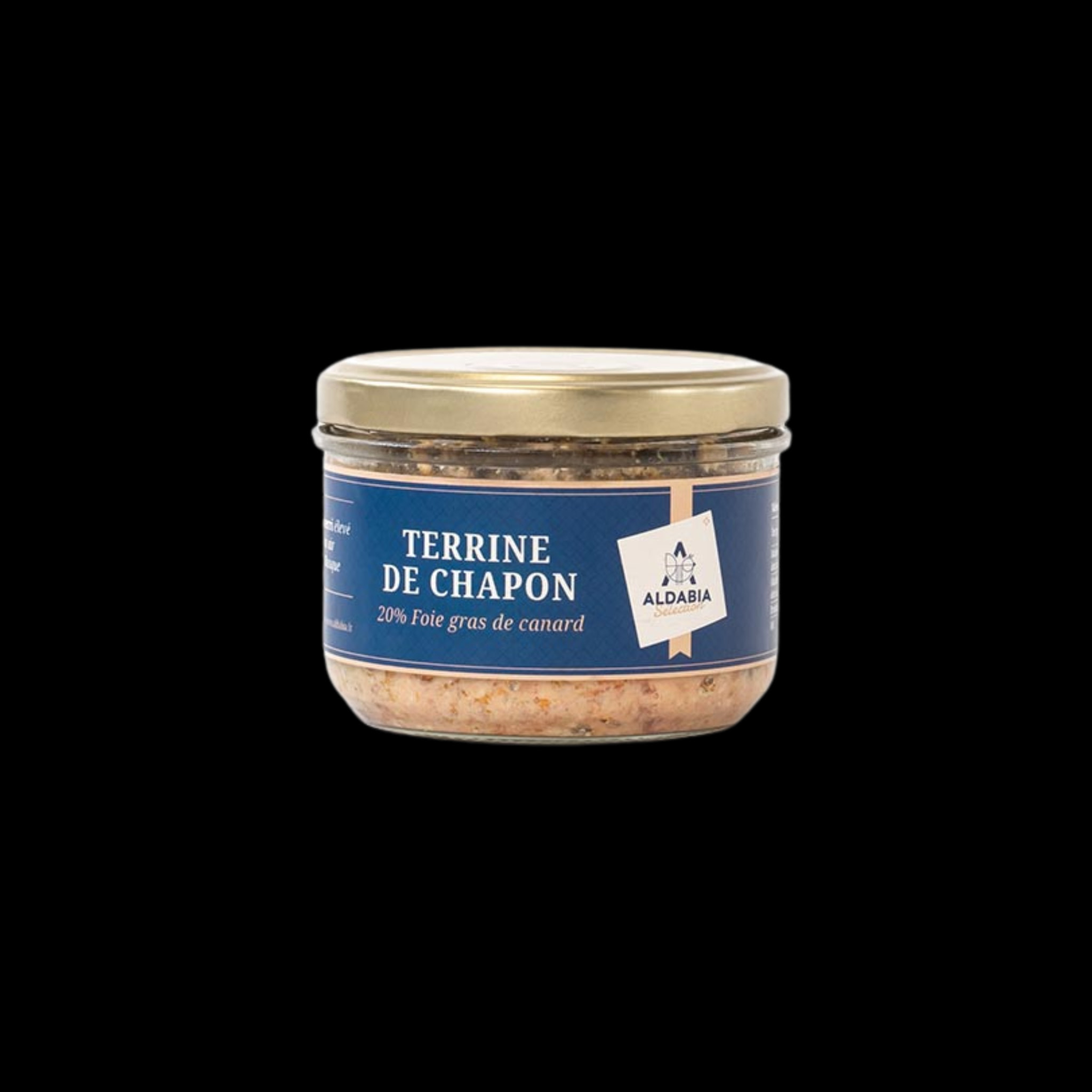 Terrine de chapon au Foie Gras de canard (20%) - 180g - France