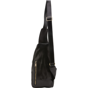 Marsupio da uomo in vera pelle - Modello Rhys Elite - 33.0 x 17.0 x 7.0 cm