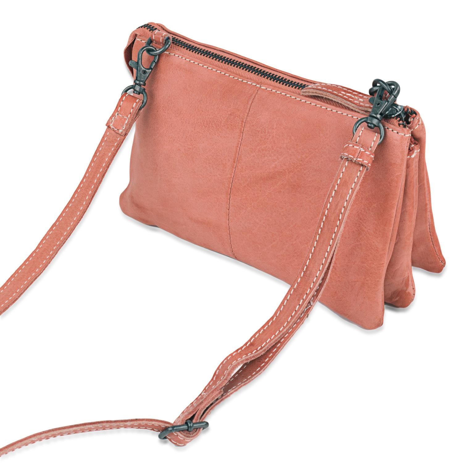 Bolso Bandolera Mujer Piel Lois Whitney Rojo