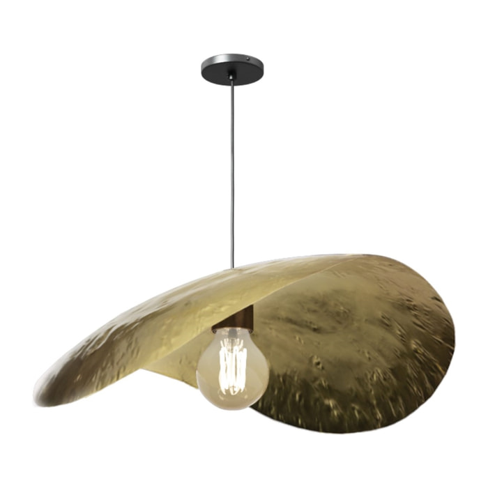 Lámpara colgante 'Arlo' Ø80cm metal dorado