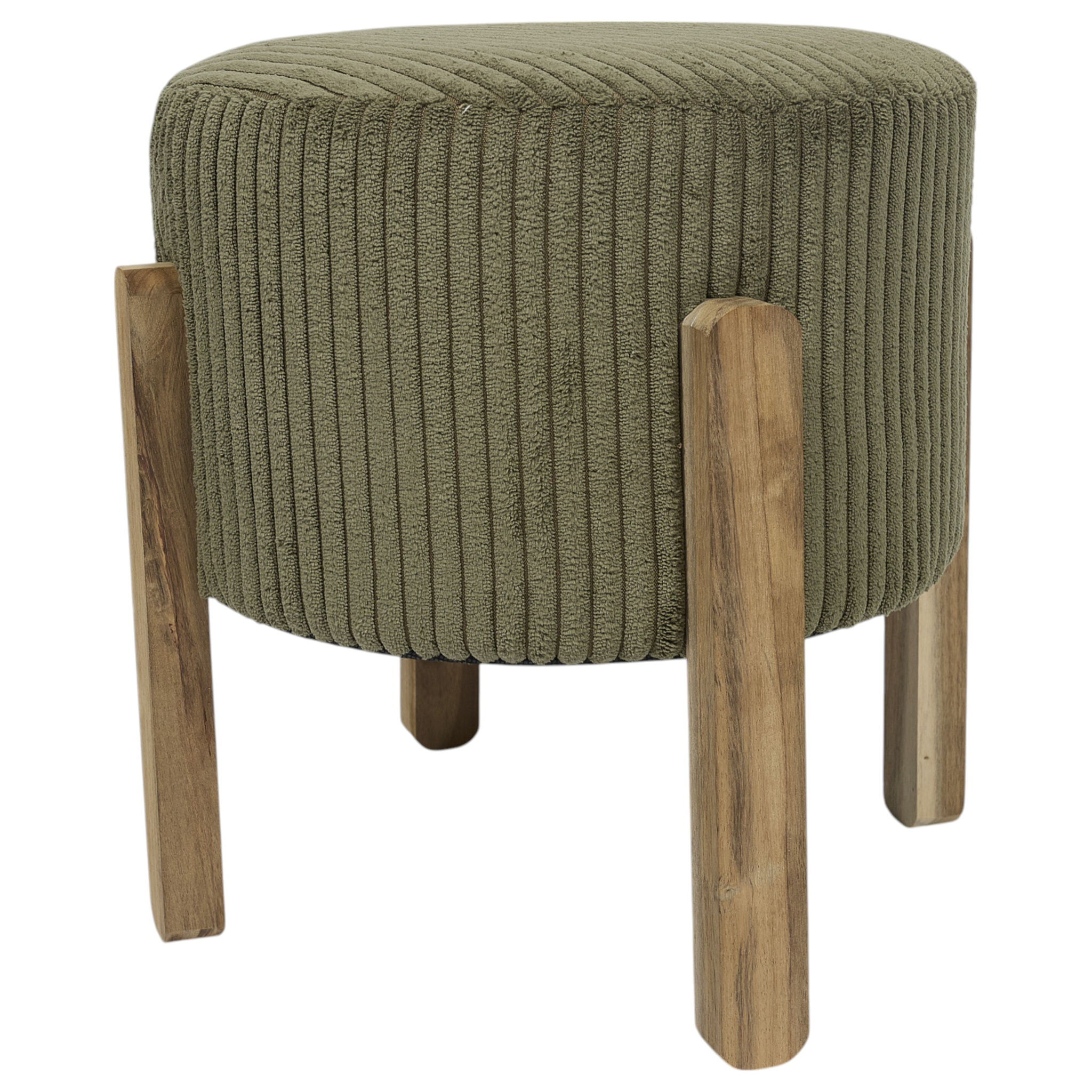 Tabouret Cotele Scott Vert - Lot De 2