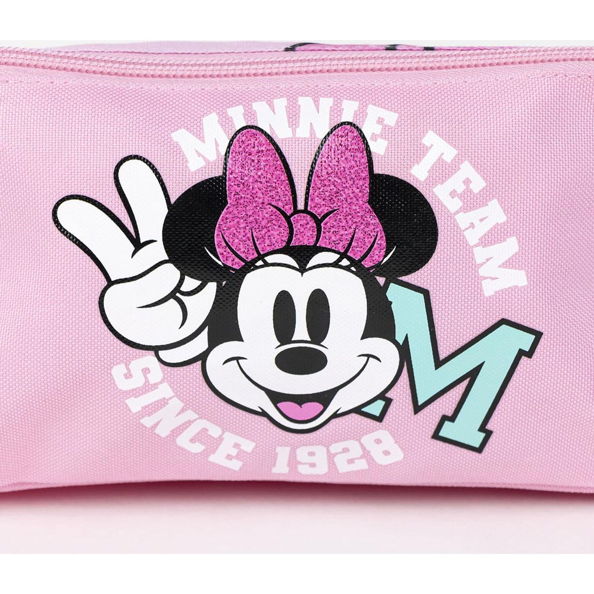 Estuche Portatodo 3 Compartimentos Minnie 11.5 X 2.0 X 22.5 Cm
