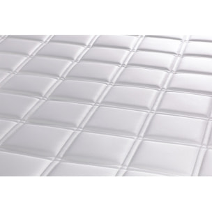 Pack matelas REGEN + sommiers blanc + Couette + 2 oreillers